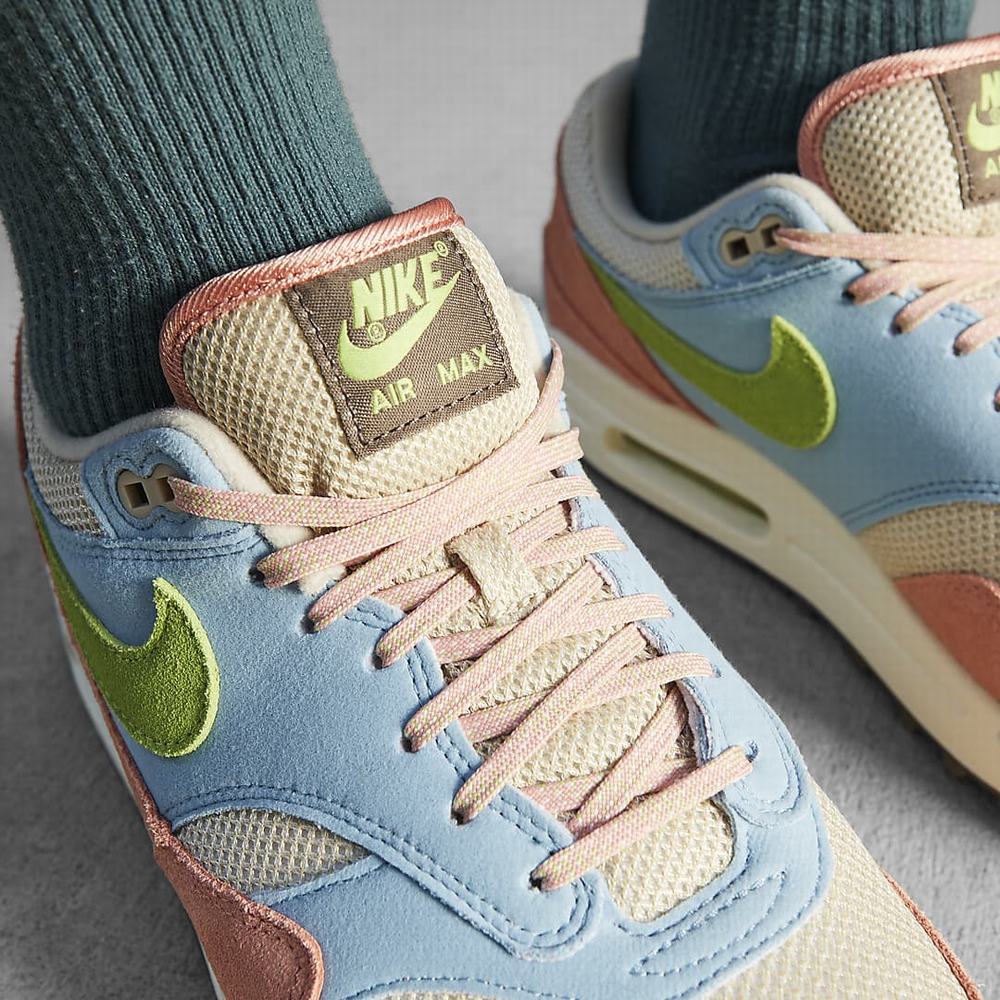 Tenisky Nike Air Max 1 Panske Ruzove Hnede Modre Zelene | SK984260