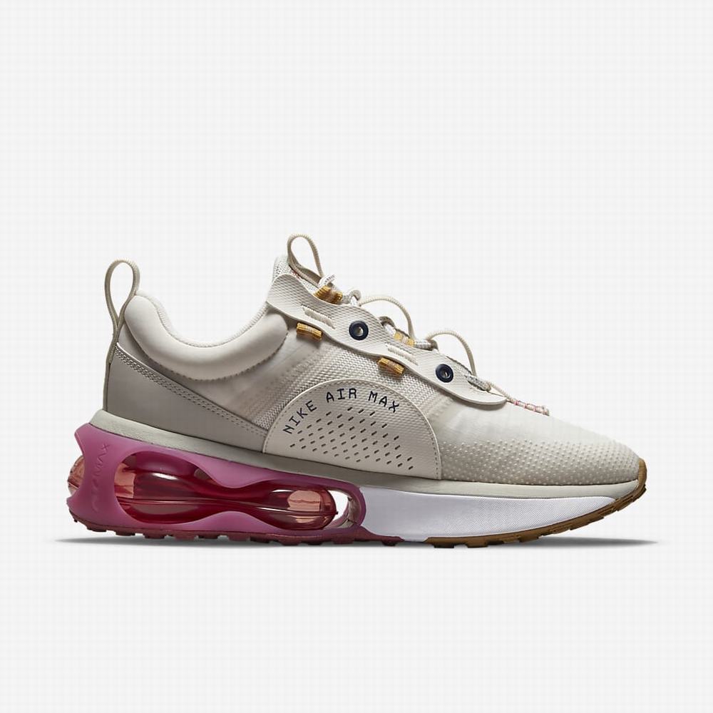 Tenisky Nike Air Max 2021 Damske Béžové Ruzove Modre | SK402716