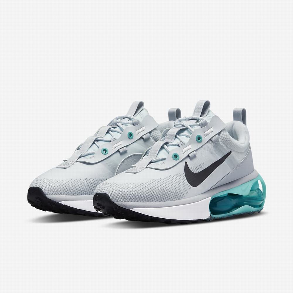 Tenisky Nike Air Max 2021 Damske Platina Modre Svetlomodrá Tyrkysové Siva Čierne | SK018652