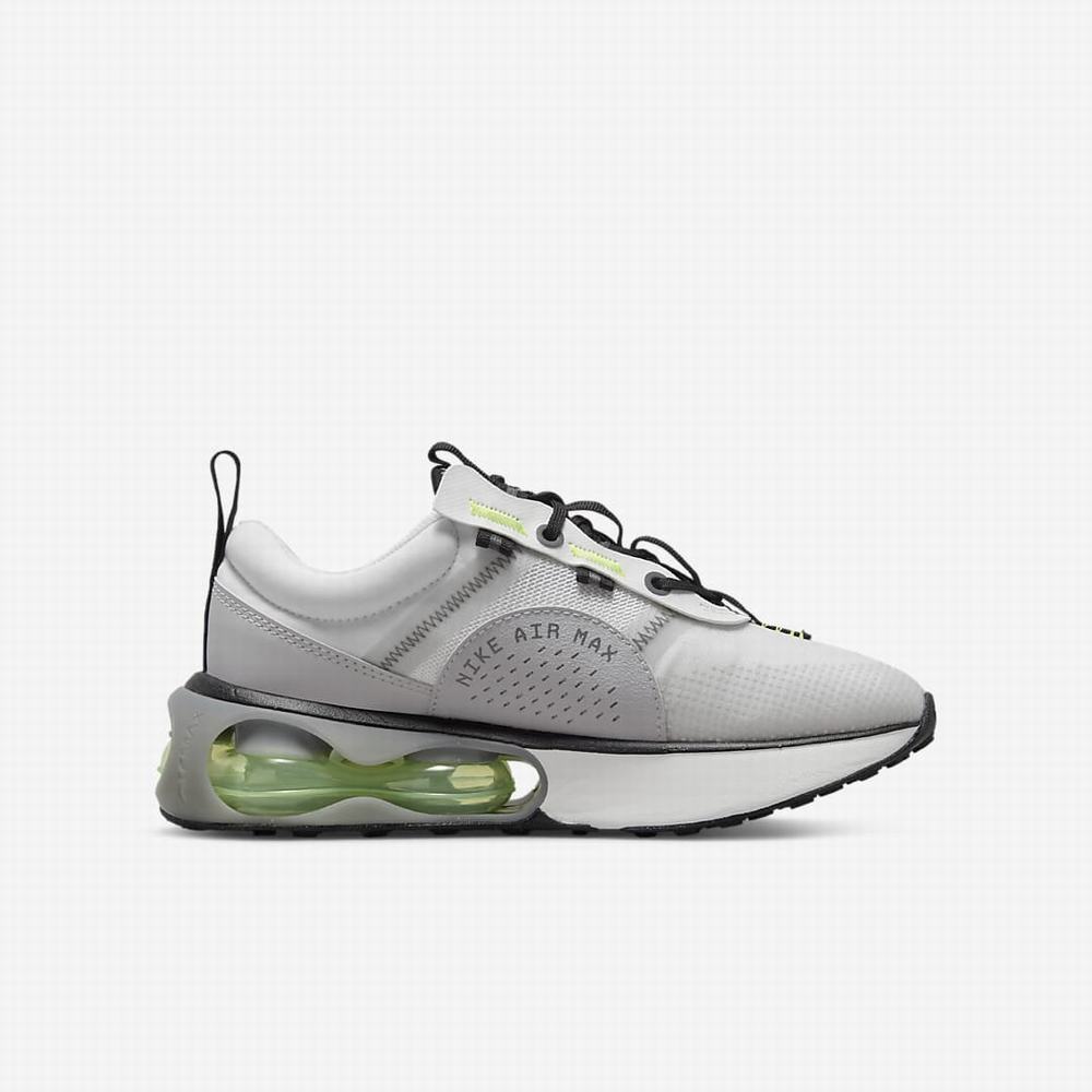 Tenisky Nike Air Max 2021 Detske Biele Čierne | SK280615