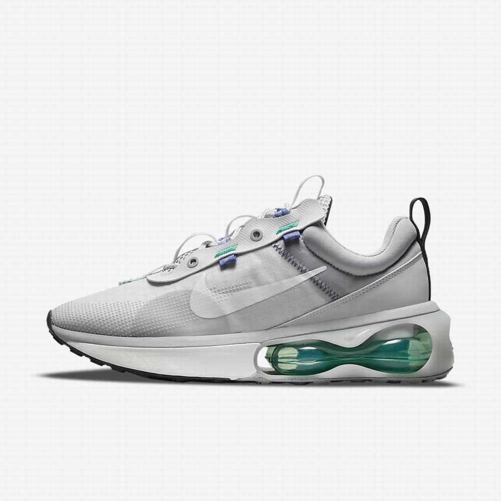 Tenisky Nike Air Max 2021 Panske Siva Tyrkysové Siva Biele | SK961274