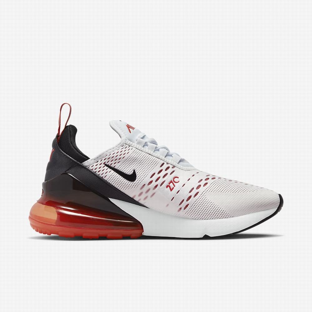 Tenisky Nike Air Max 270 Damske Biele Oranžové Čierne | SK130567