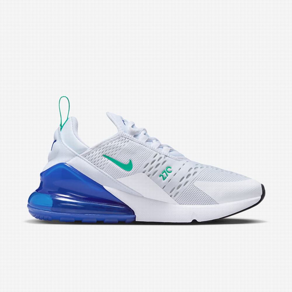 Tenisky Nike Air Max 270 Damske Biele Čierne Zelene | SK701852