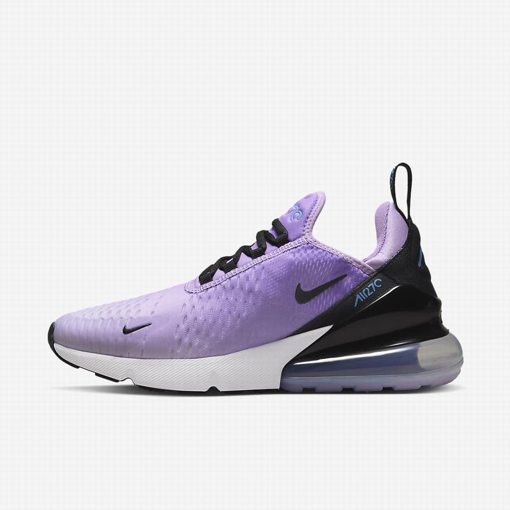 Tenisky Nike Air Max 270 Damske Nachový Modre Čierne | SK534160