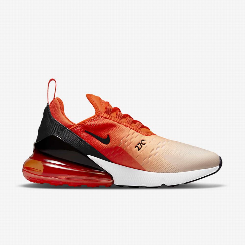 Tenisky Nike Air Max 270 Damske Oranžové Biele Čierne | SK627518