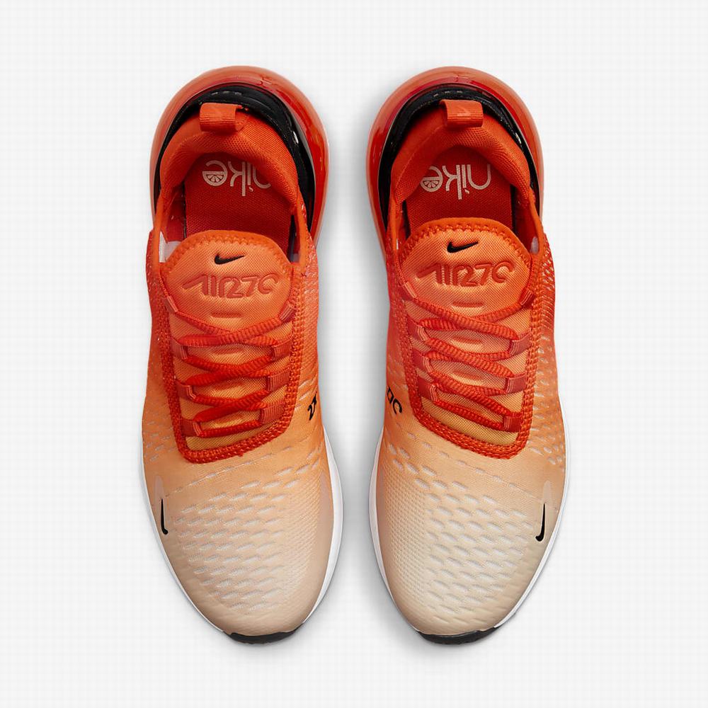 Tenisky Nike Air Max 270 Damske Oranžové Biele Čierne | SK627518