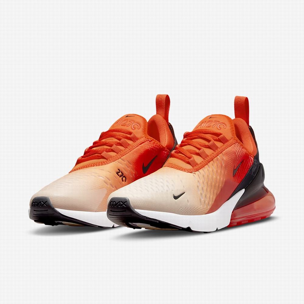 Tenisky Nike Air Max 270 Damske Oranžové Biele Čierne | SK627518