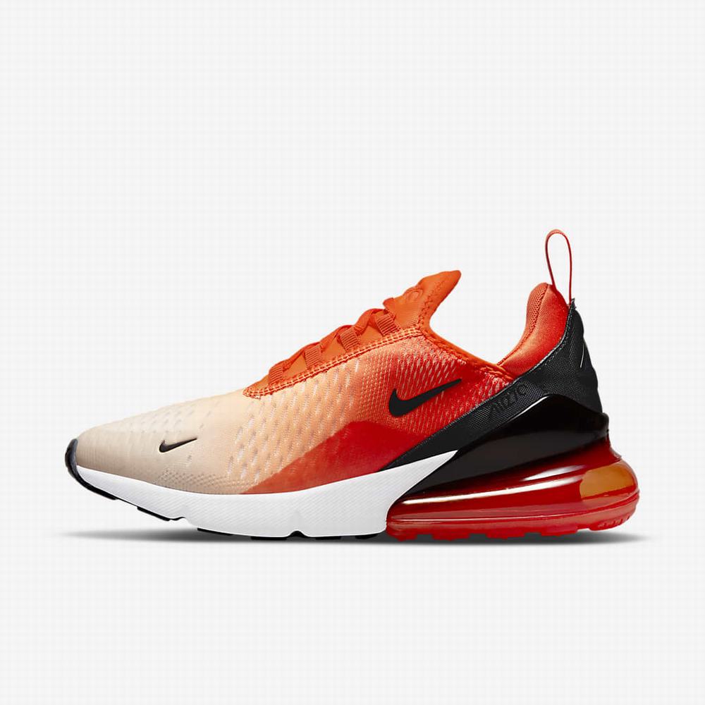 Tenisky Nike Air Max 270 Damske Oranžové Biele Čierne | SK627518