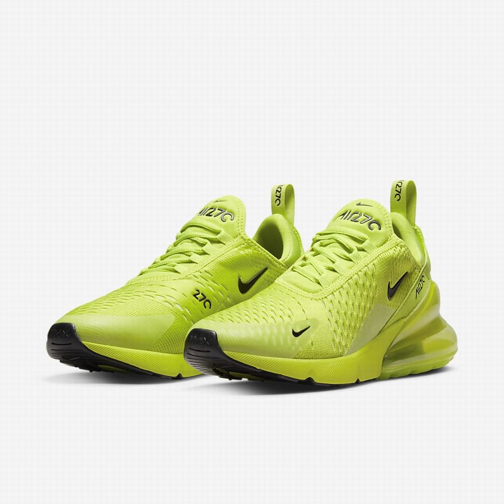 Tenisky Nike Air Max 270 Damske Zelene Svetlo Citrón Čierne | SK065794