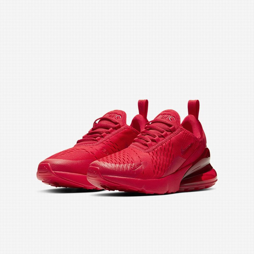 Tenisky Nike Air Max 270 Detske Červené Čierne Červené | SK503219