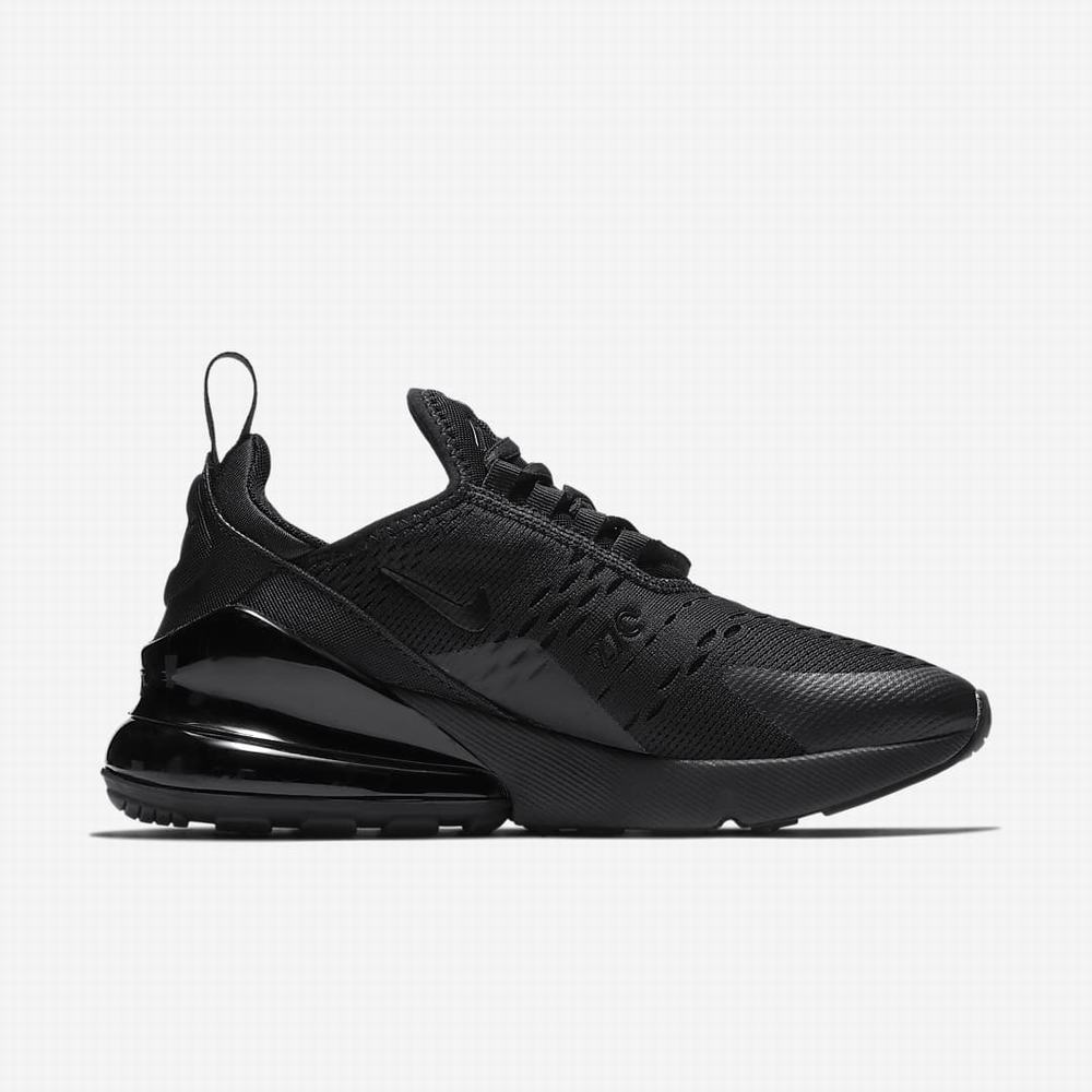 Tenisky Nike Air Max 270 Detske Čierne | SK742518