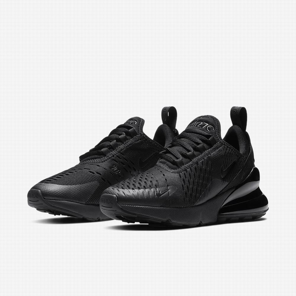 Tenisky Nike Air Max 270 Detske Čierne | SK742518