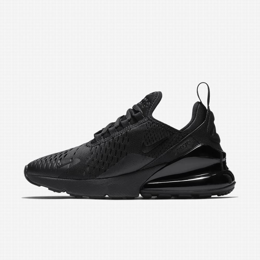 Tenisky Nike Air Max 270 Detske Čierne | SK742518