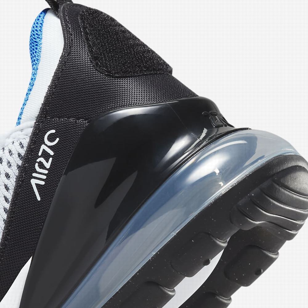 Tenisky Nike Air Max 270 Detske Čierne Kráľovská Modrá Biele | SK107345