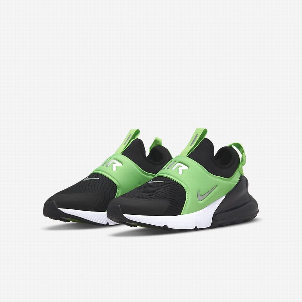 Tenisky Nike Air Max 270 Extreme Detske Čierne Zelene Biele | SK902768