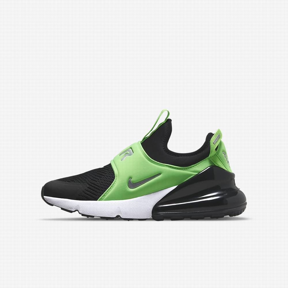 Tenisky Nike Air Max 270 Extreme Detske Čierne Zelene Biele | SK902768