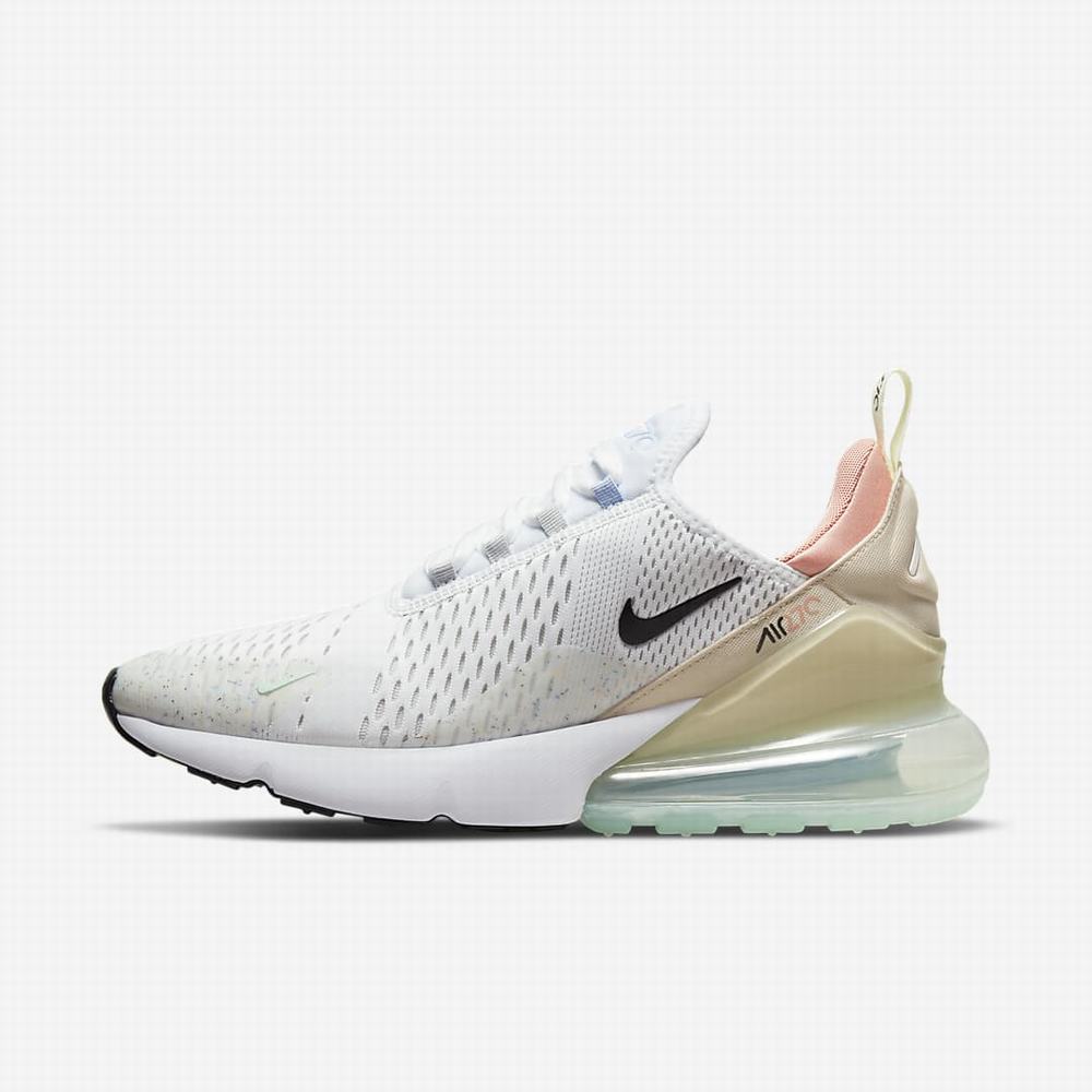 Tenisky Nike Air Max 270 Panske Biele Platina Čierne | SK905832