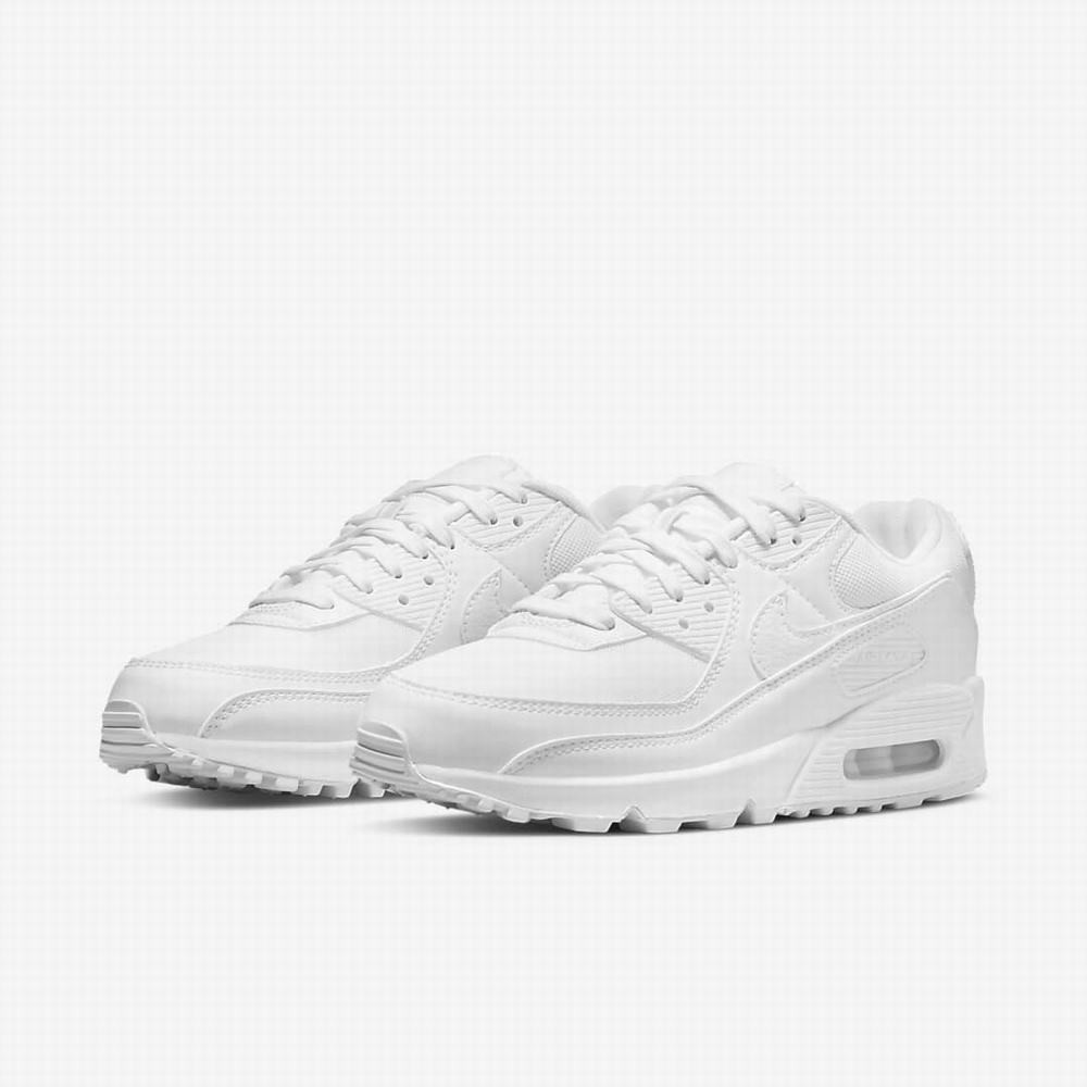 Tenisky Nike Air Max 90 Damske Biele | SK278954