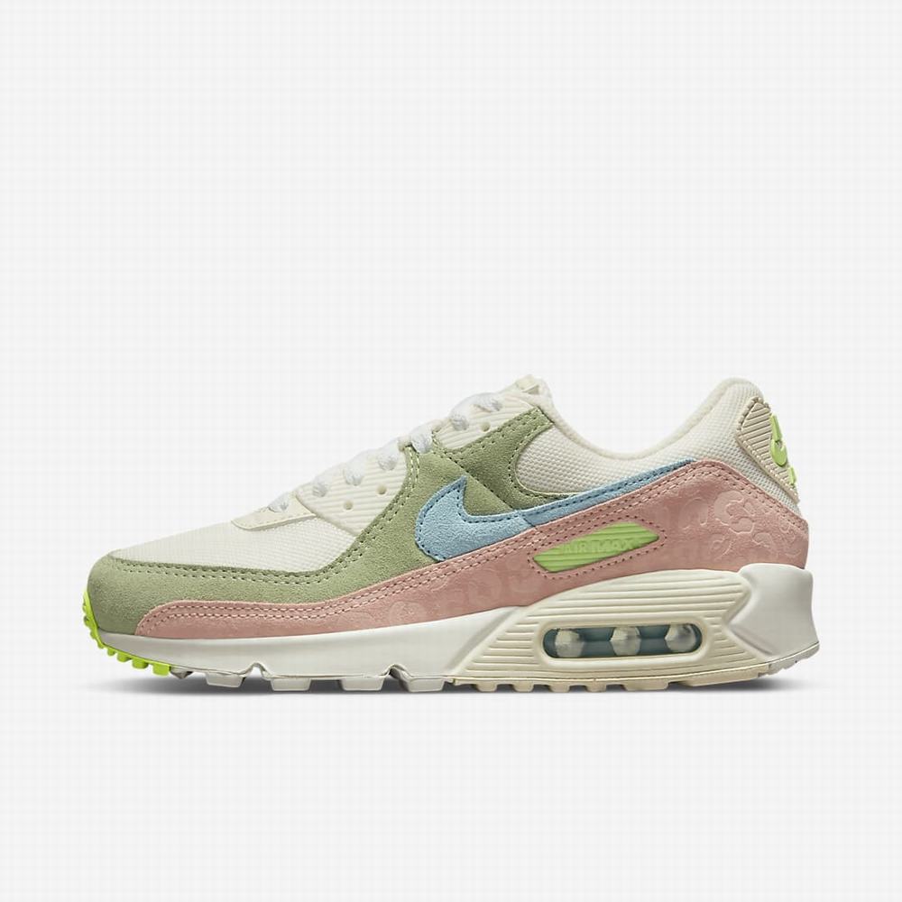 Tenisky Nike Air Max 90 Damske Béžové Oranžové | SK906514