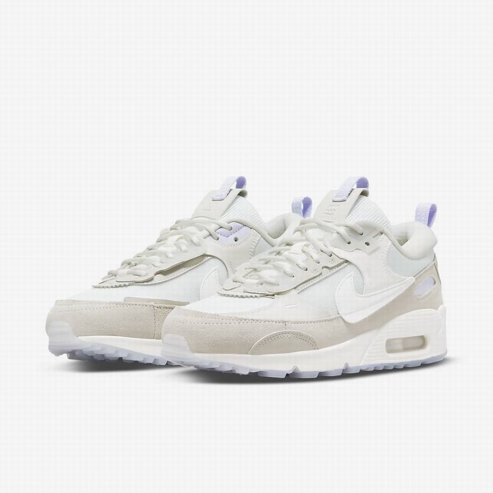 Tenisky Nike Air Max 90 Futura Damske Biele | SK263981