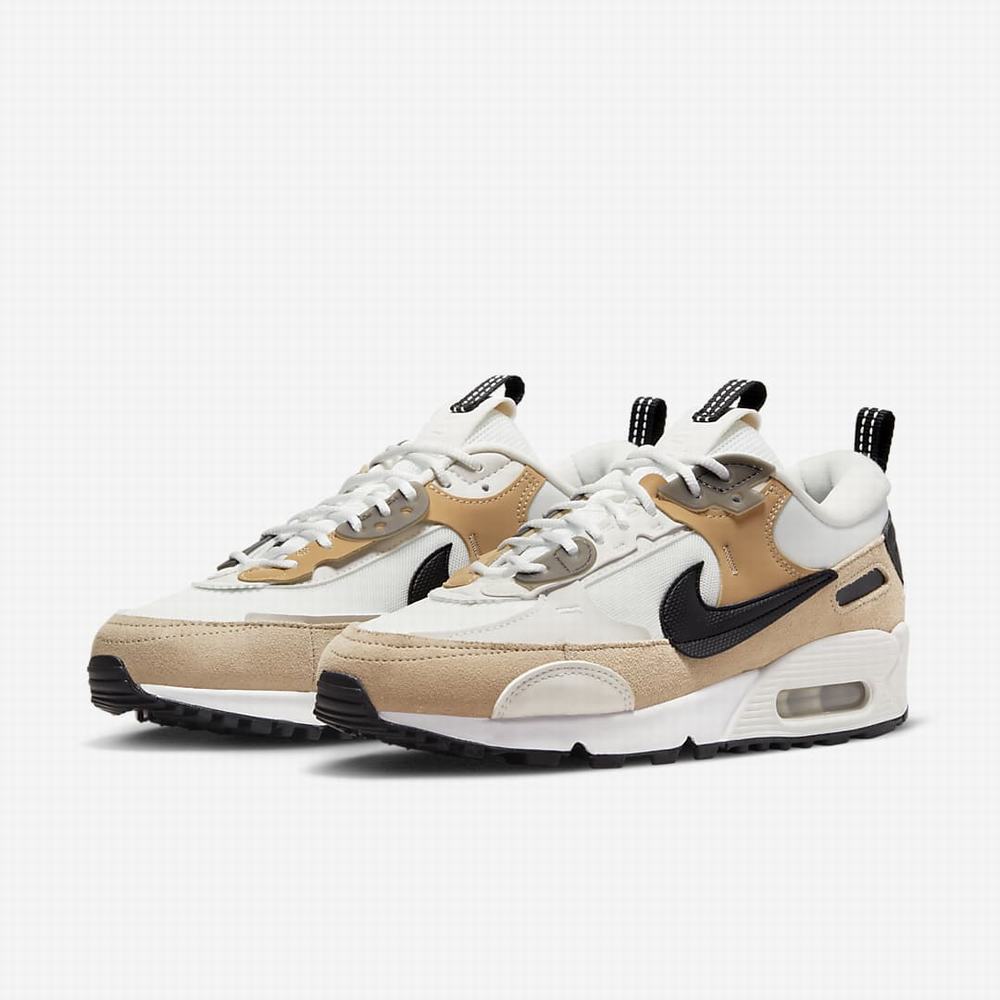 Tenisky Nike Air Max 90 Futura Damske Béžové Čierne | SK643798