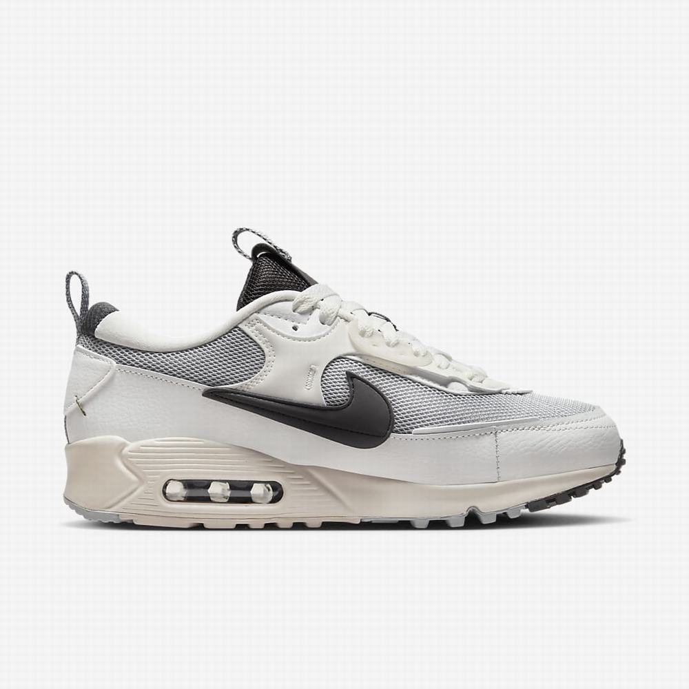 Tenisky Nike Air Max 90 Futura Damske Siva Biele Svetlo Hnede Siva | SK054386