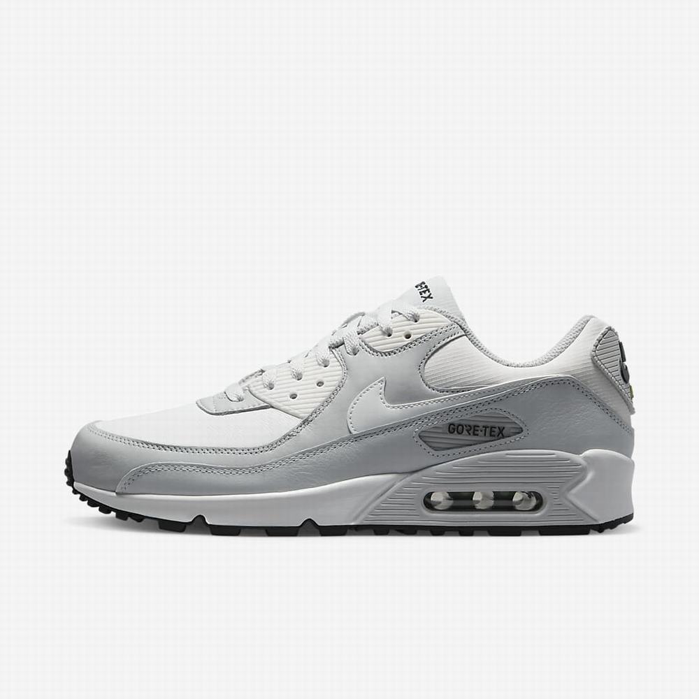 Tenisky Nike Air Max 90 GTX Panske Siva Siva Biele | SK619854