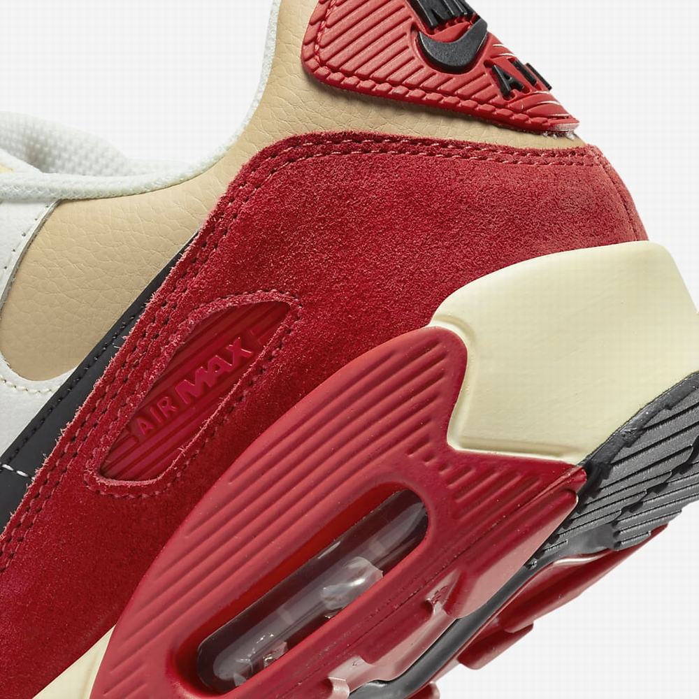 Tenisky Nike Air Max 90 LTR Detske Hnede Červené Čierne | SK071594