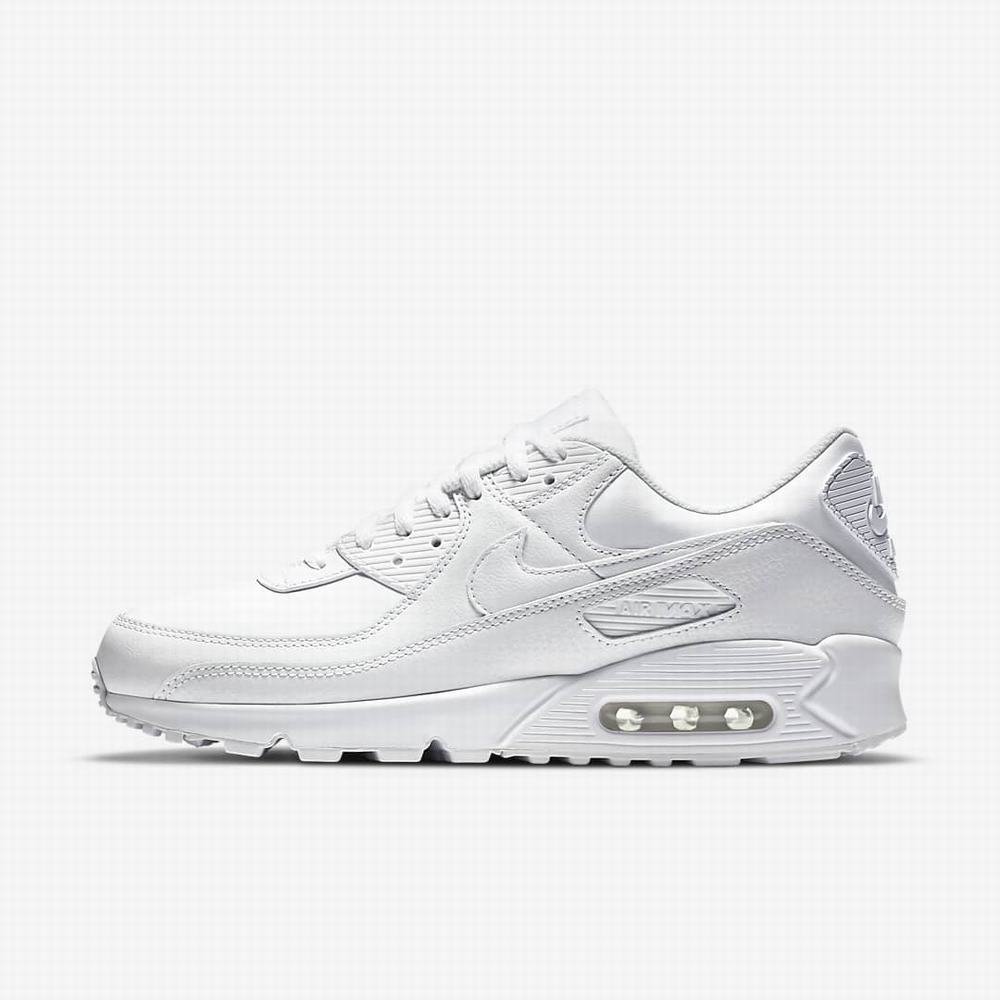 Tenisky Nike Air Max 90 LTR Panske Biele | SK681549