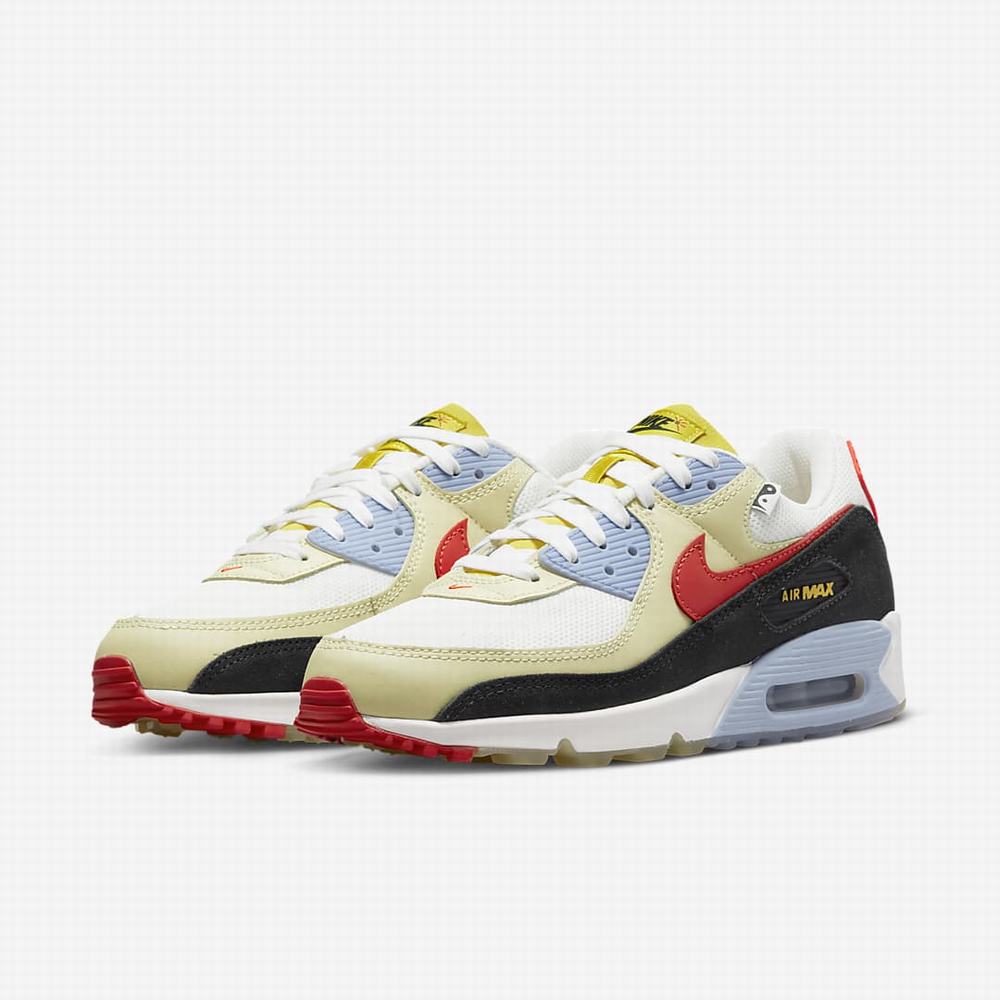 Tenisky Nike Air Max 90 Panske Citrón Oranžové | SK289473