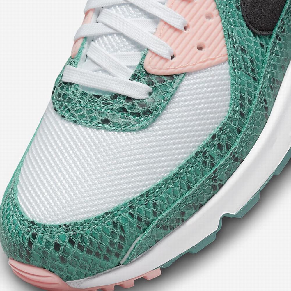 Tenisky Nike Air Max 90 Panske Modre Svetlomodrá Tyrkysové Biele Koralove Čierne | SK824769