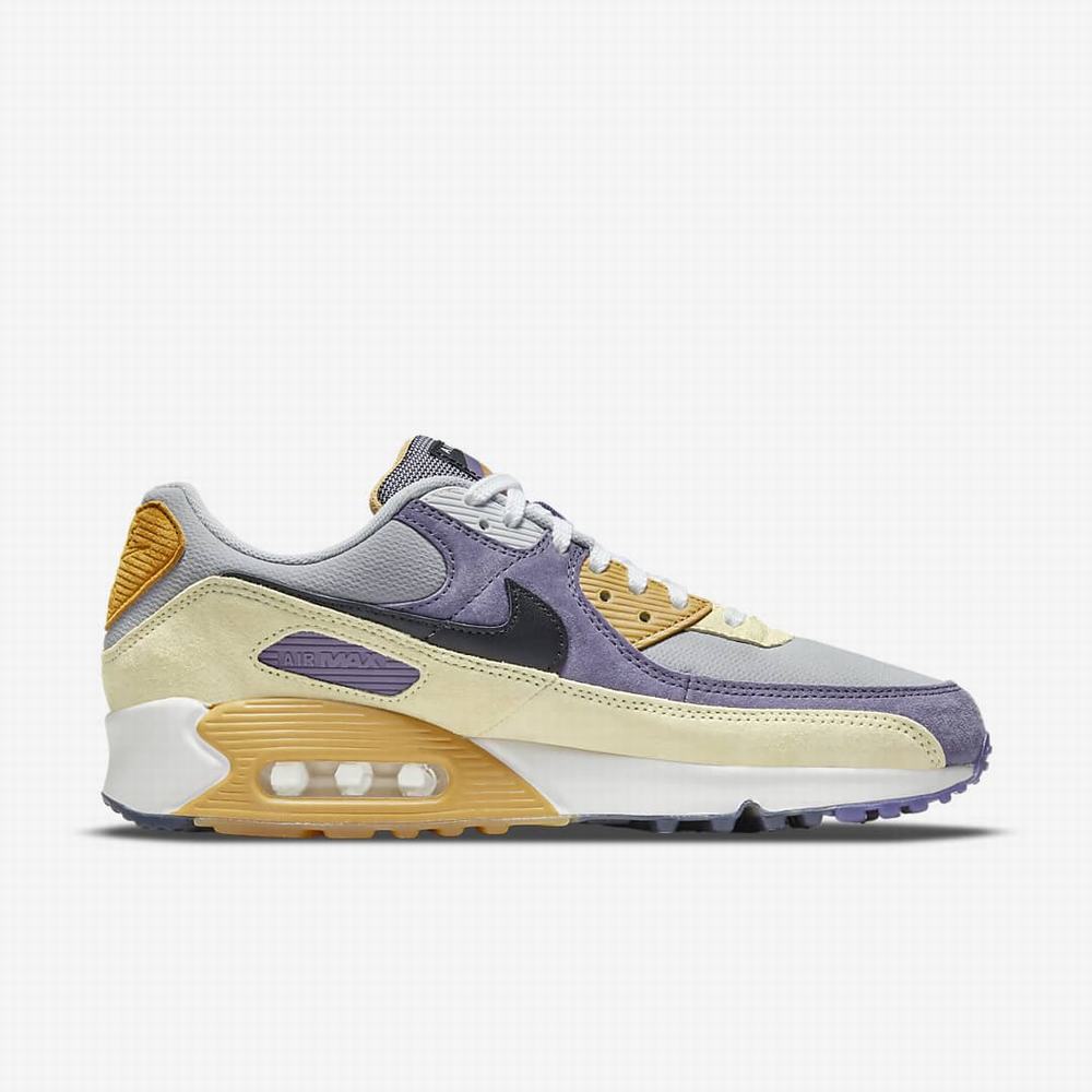 Tenisky Nike Air Max 90 Panske Nachový Citrón Siva Čierne | SK193587