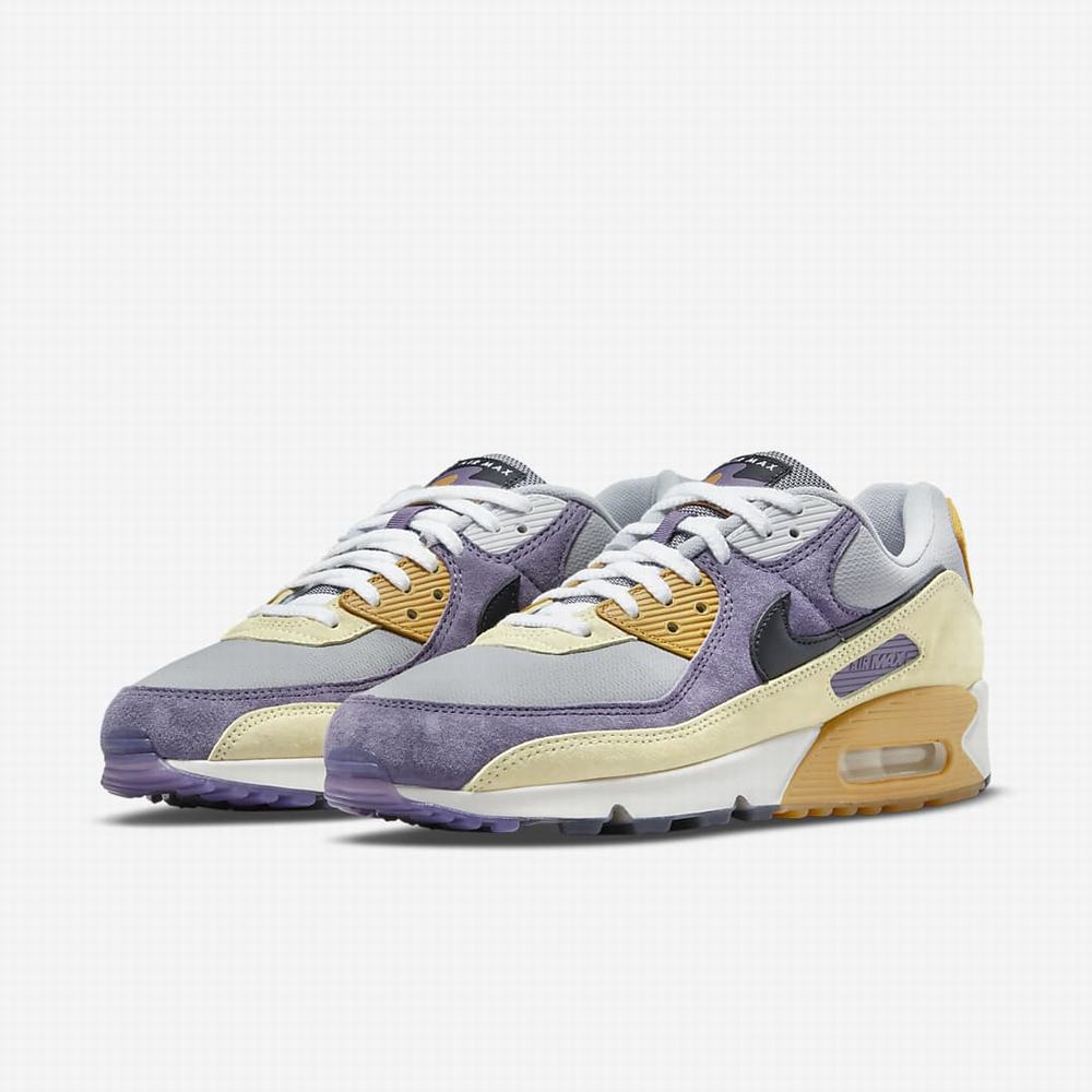 Tenisky Nike Air Max 90 Panske Nachový Citrón Siva Čierne | SK193587