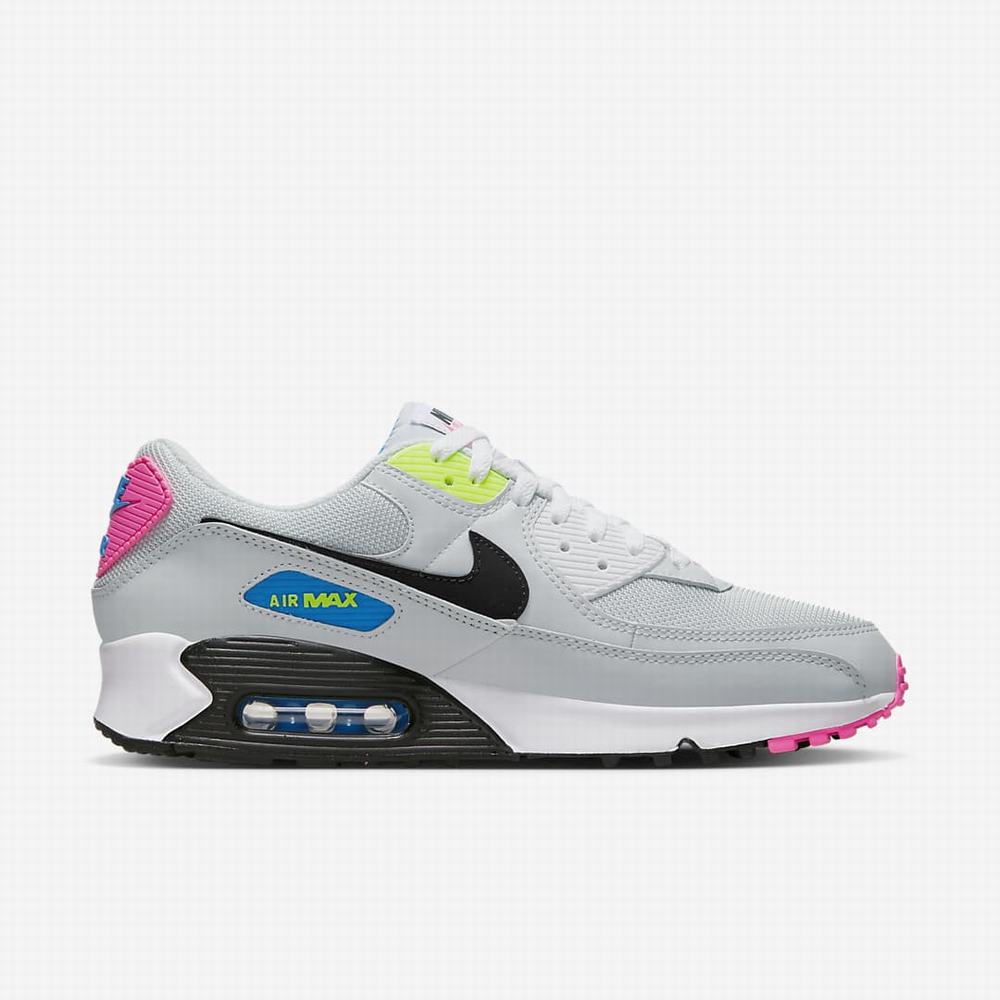 Tenisky Nike Air Max 90 Panske Platina Ruzove Čierne | SK863195