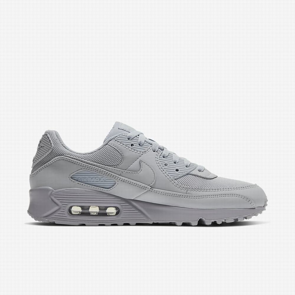 Tenisky Nike Air Max 90 Panske Siva Čierne Biele Čierne | SK628074