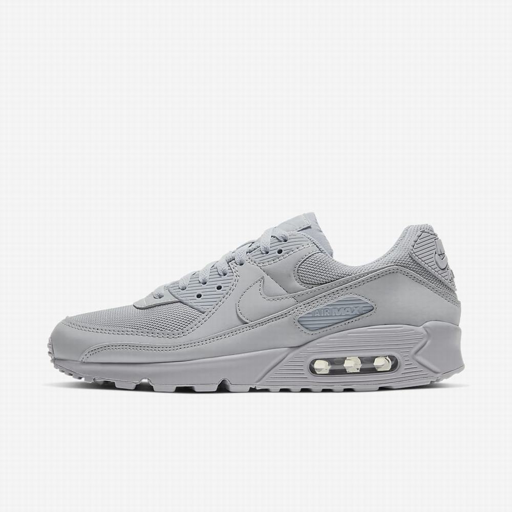 Tenisky Nike Air Max 90 Panske Siva Čierne Biele Čierne | SK628074