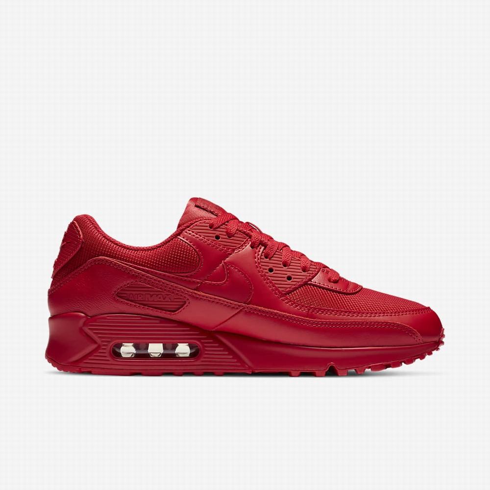 Tenisky Nike Air Max 90 Panske Červené Čierne Červené | SK190728