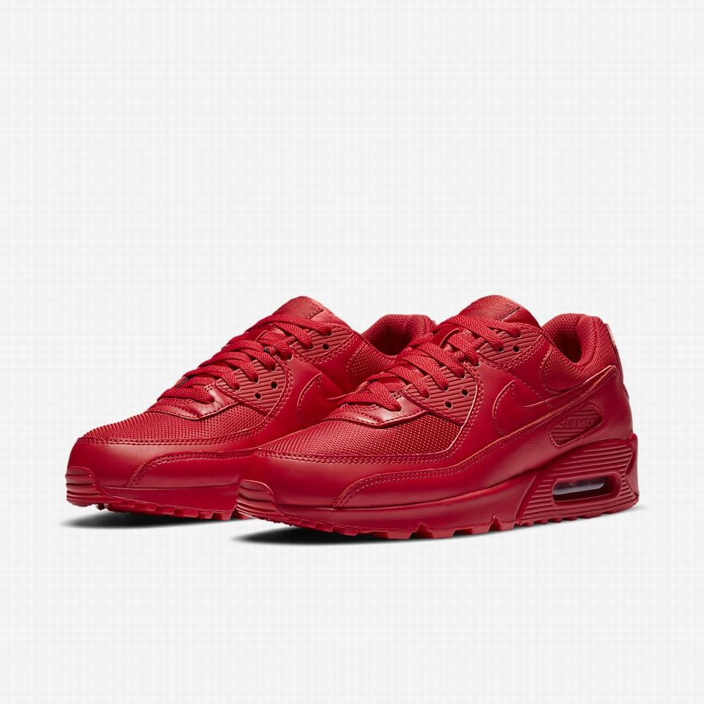 Tenisky Nike Air Max 90 Panske Červené Čierne Červené | SK190728