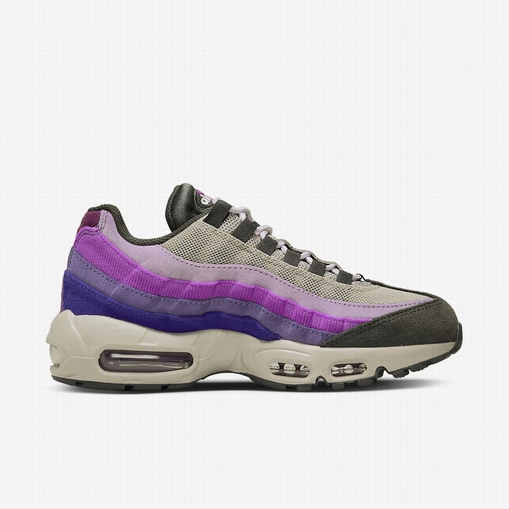 Tenisky Nike Air Max 95 Damske Tmavo Siva Siva Hnedožltý | SK406793