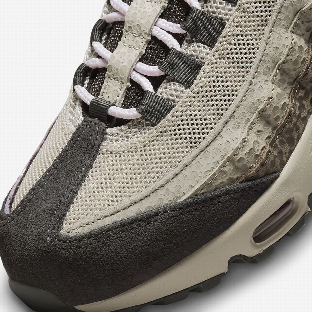 Tenisky Nike Air Max 95 Damske Tmavo Siva Siva Hnedožltý | SK406793