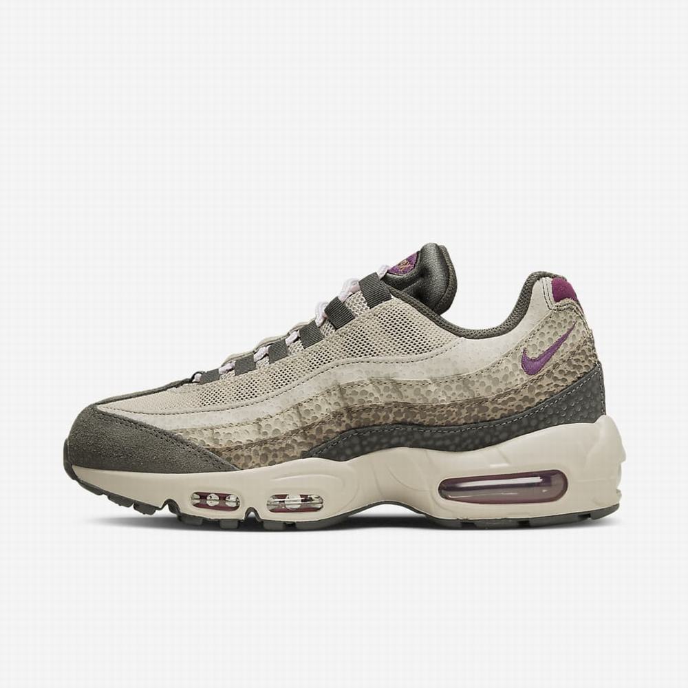 Tenisky Nike Air Max 95 Damske Tmavo Siva Siva Hnedožltý | SK406793