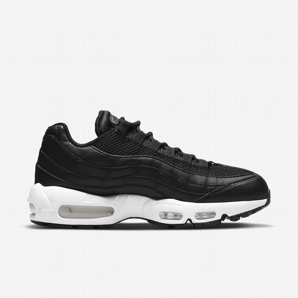 Tenisky Nike Air Max 95 Damske Čierne Biele | SK863915