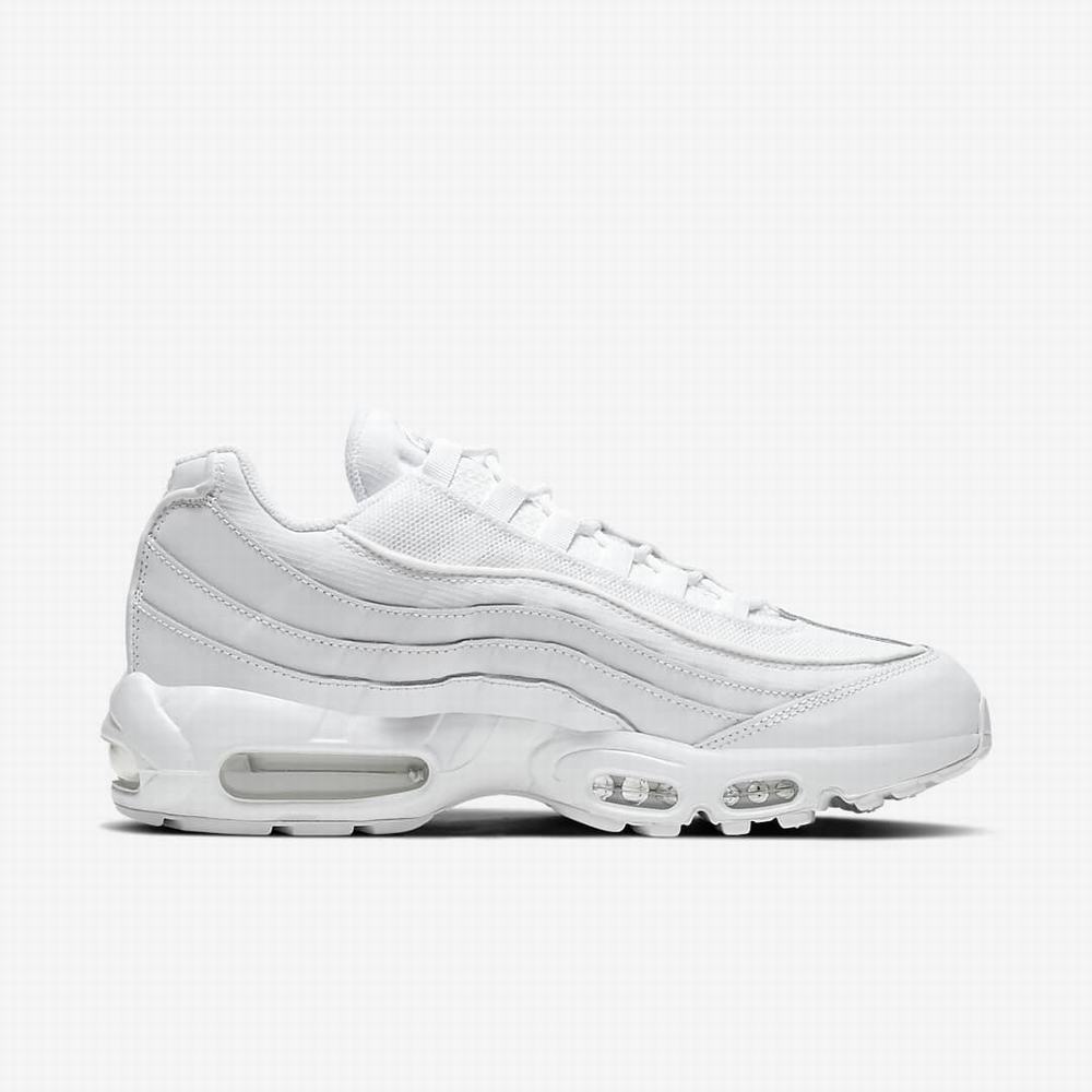 Tenisky Nike Air Max 95 Essential Panske Biele Siva Biele | SK651927