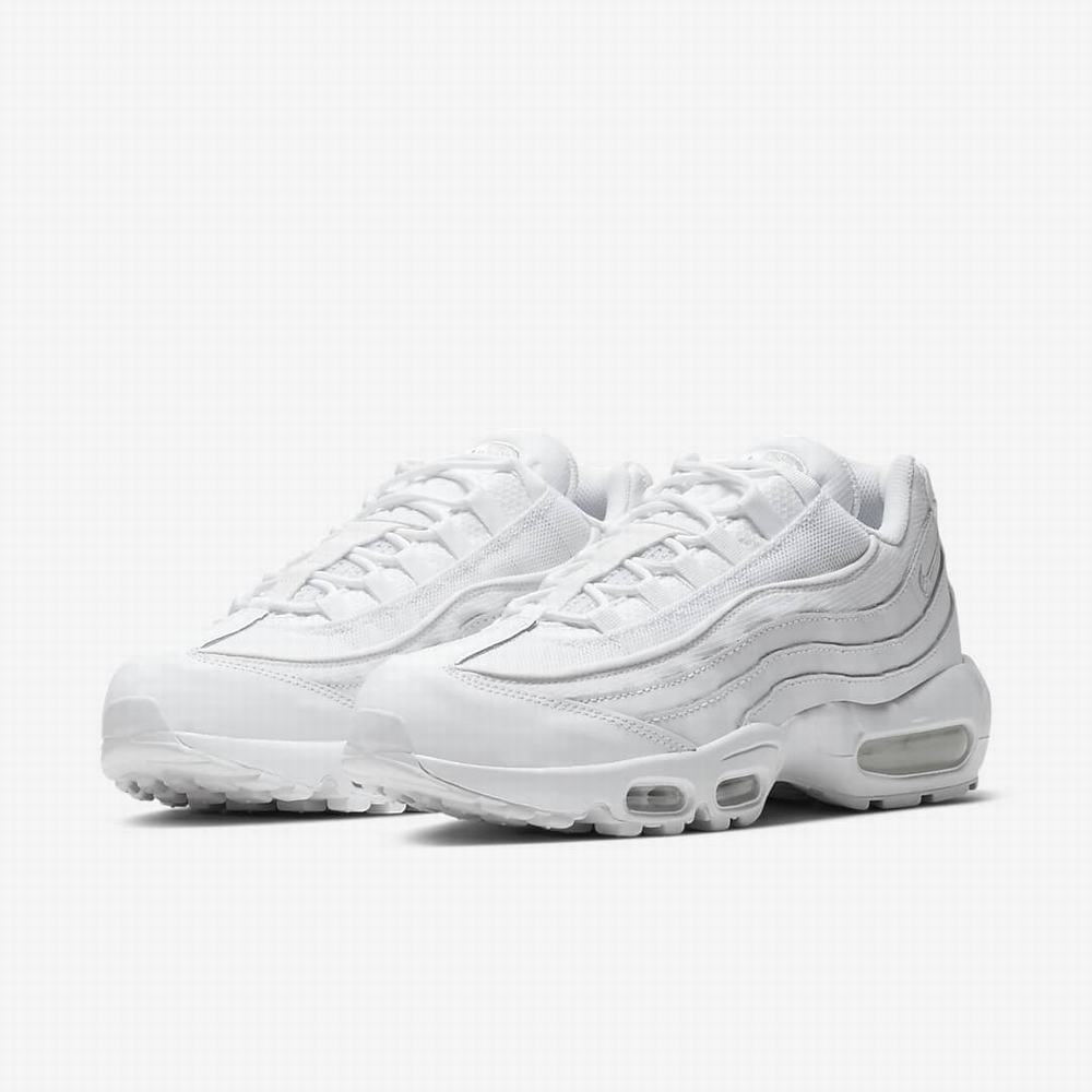 Tenisky Nike Air Max 95 Essential Panske Biele Siva Biele | SK651927