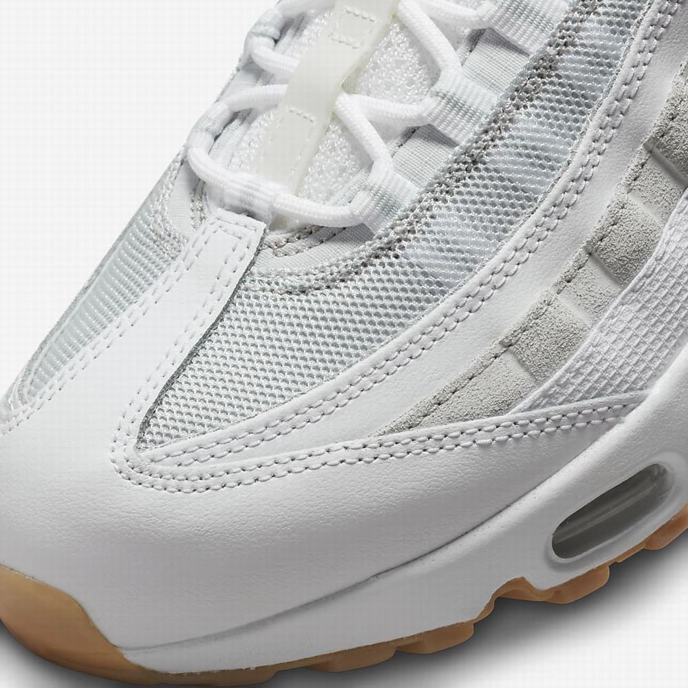 Tenisky Nike Air Max 95 Panske Biele Platina Siva | SK316405