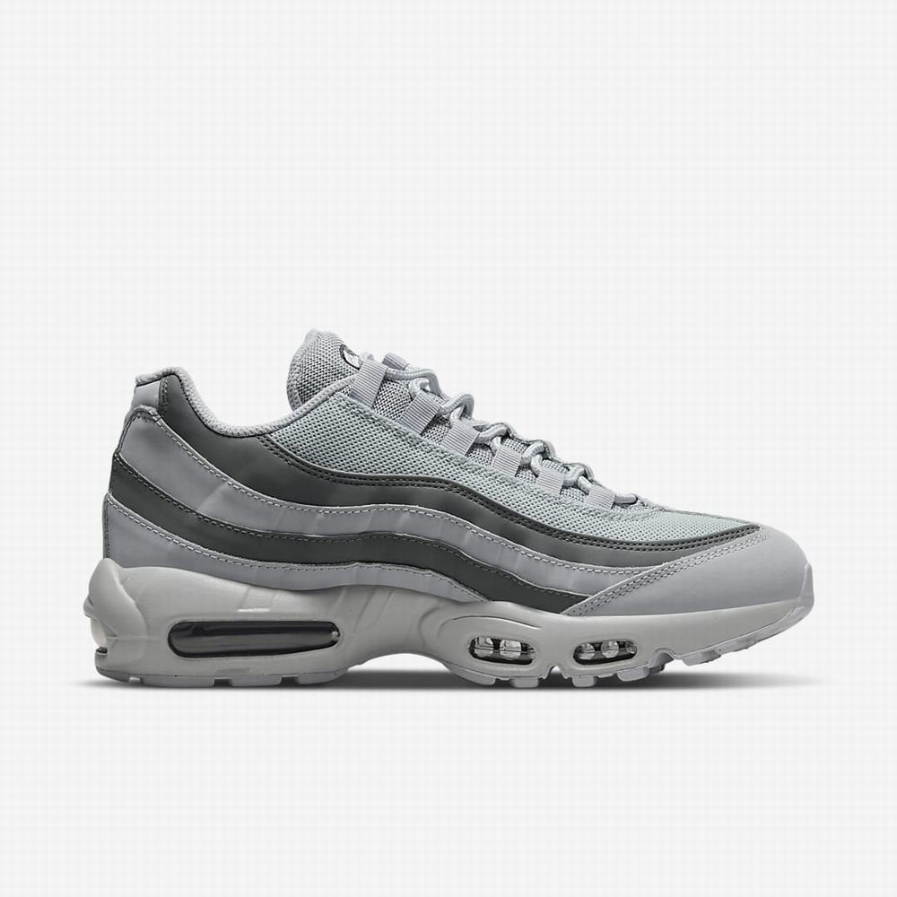 Tenisky Nike Air Max 95 Panske Siva Siva Biele Čierne | SK930648