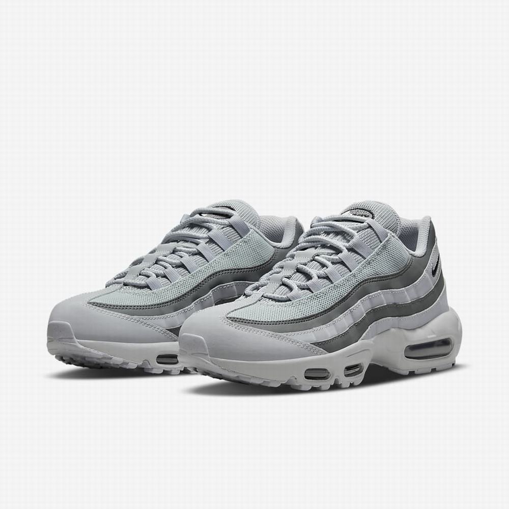 Tenisky Nike Air Max 95 Panske Siva Siva Biele Čierne | SK930648