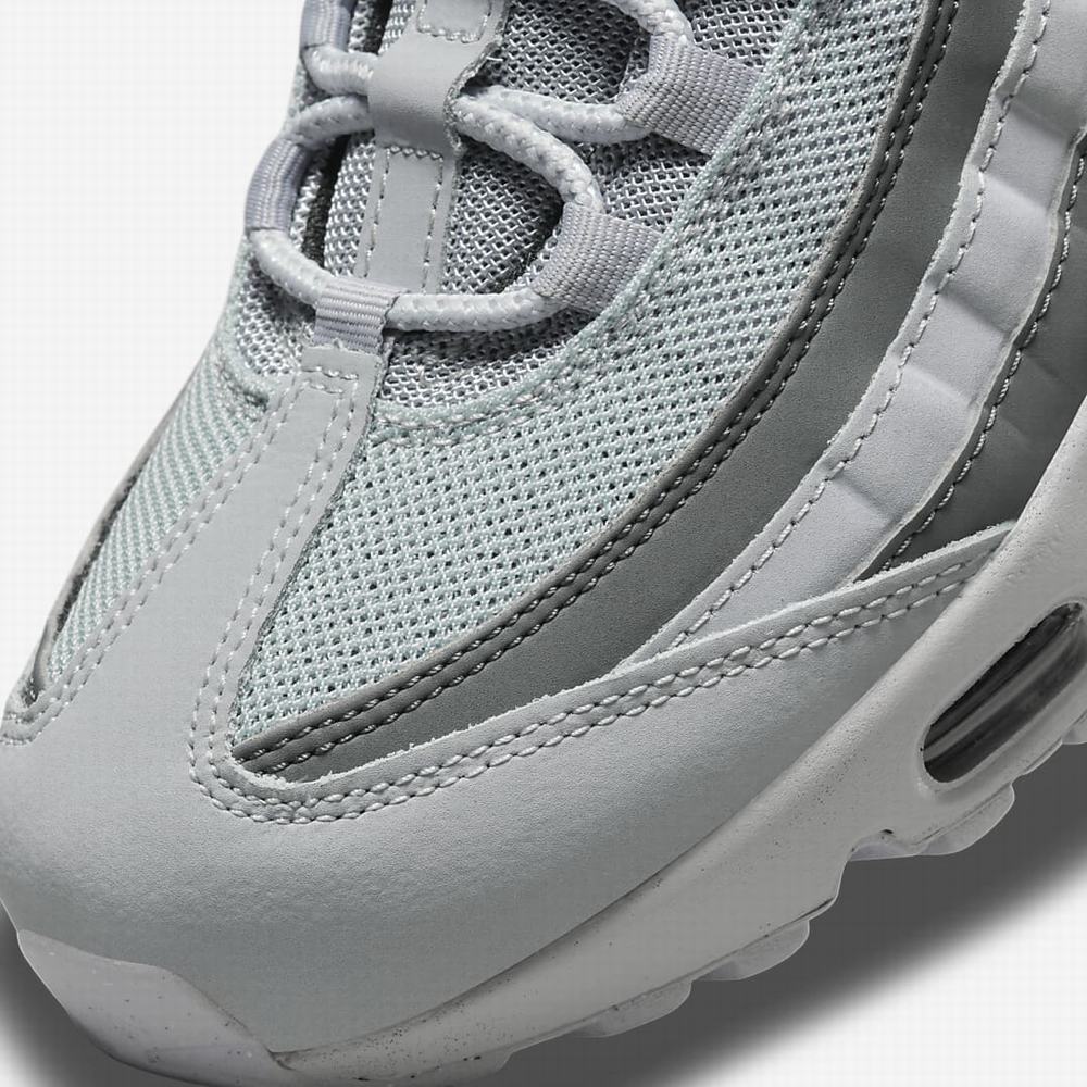 Tenisky Nike Air Max 95 Panske Siva Siva Biele Čierne | SK930648