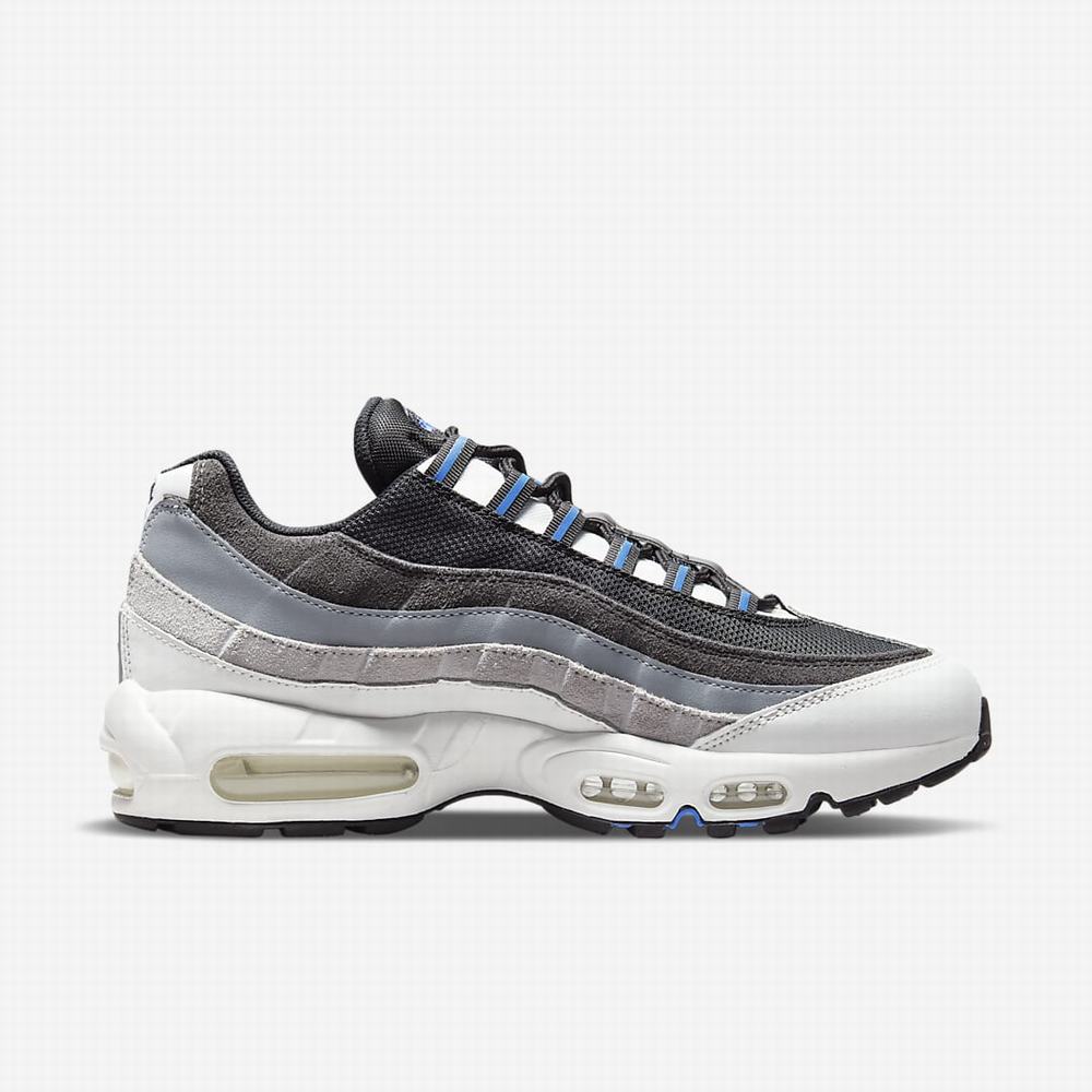 Tenisky Nike Air Max 95 Panske Čierne Tmavo Siva Siva Modre | SK184637