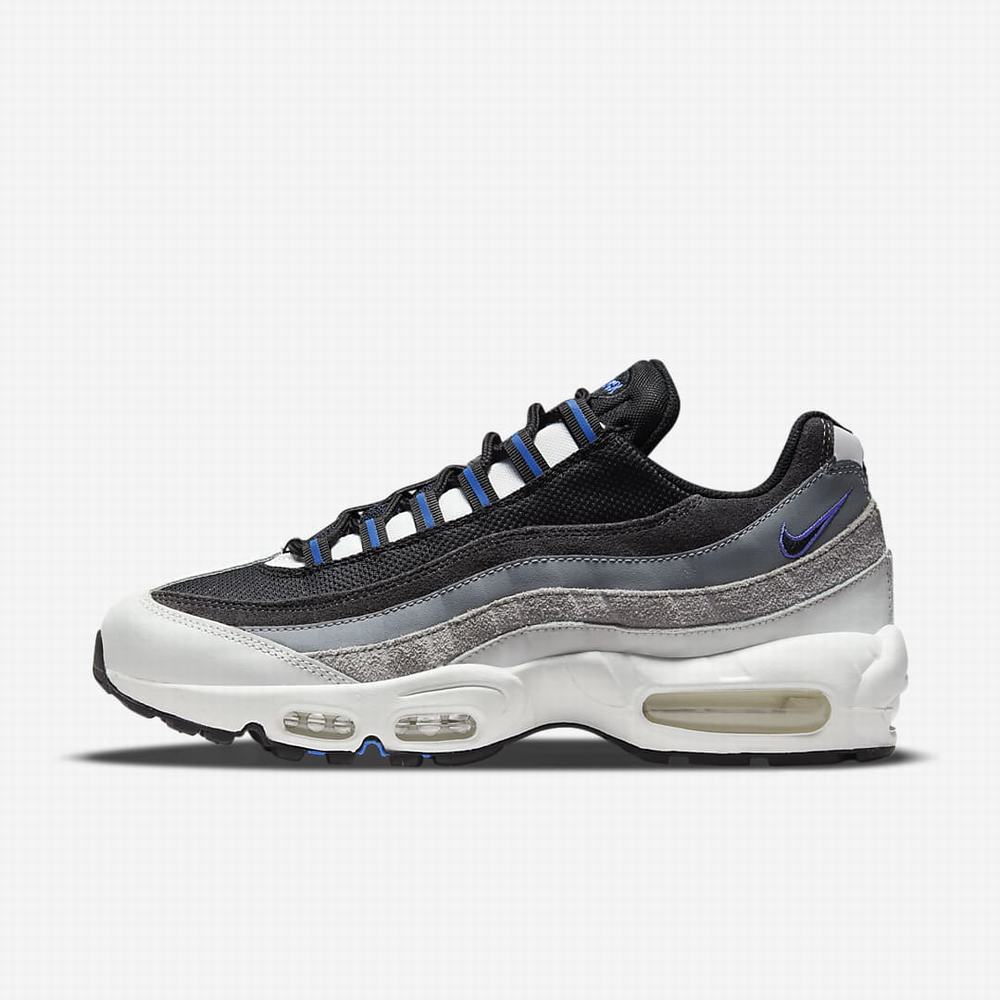 Tenisky Nike Air Max 95 Panske Čierne Tmavo Siva Siva Modre | SK184637